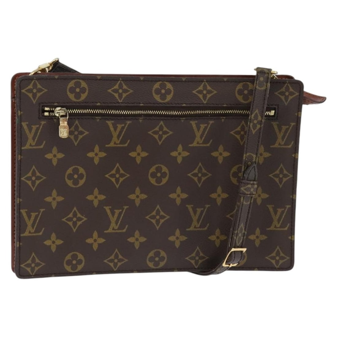 LOUIS VUITTON Monogram Angian Shoulder Bag M51205 Auth France: LOUIS VUITTON Monogram Angian Shoulder Bag M51205 Auth France This vintage LOUIS VUITTON Monogram Angian Shoulder Bag (Model M51205) is a stylish accessory that showcases the iconic monogram canvas ma