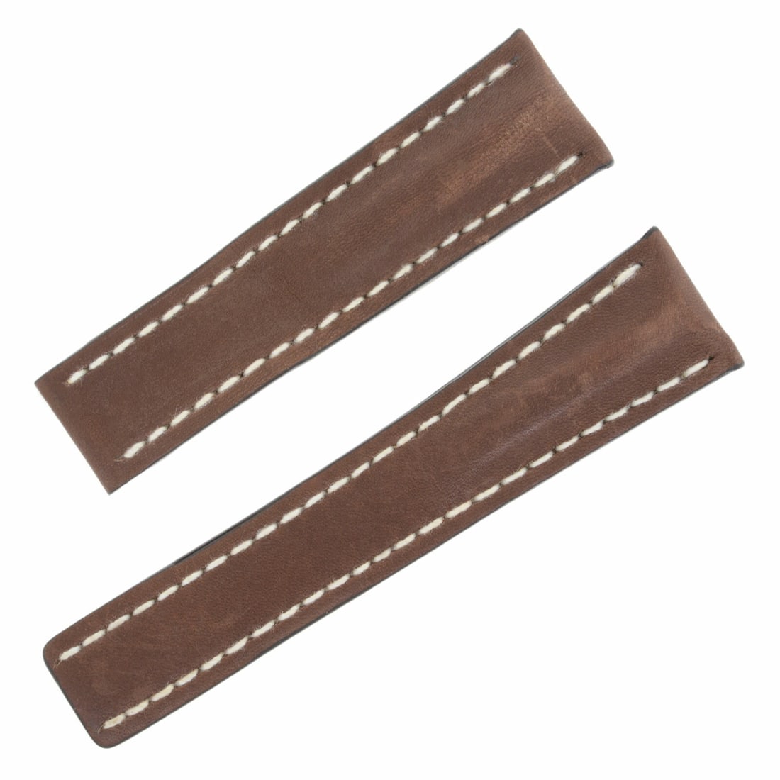 Breitling 444X 20mm Brown Leather Men's Watch Band: Breitling 444X 20mm Brown Leather Men's Watch Band This genuine leather watch band by Breitling is designed for a stylish and comfortable fit. Featuring a rich brown color, this two-piece strap is 20 