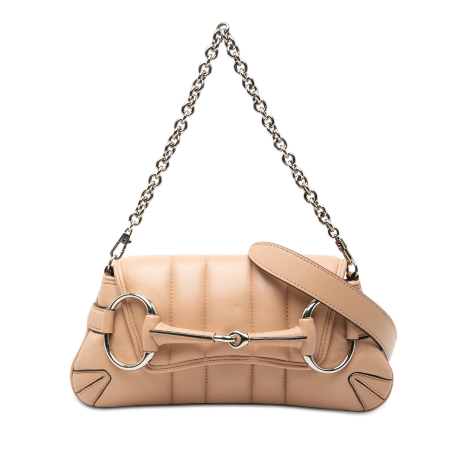 Gucci Horsebit Small Quilted Leather Satchel with Chain Strap (1 of 7)