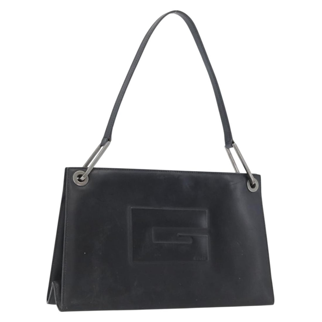 Gucci Brown Silver Patent Leather Shoulder Bag 001 3034 1705: Gucci Brown Silver Patent Leather Shoulder Bag 001 3034 1705 This GUCCI shoulder bag is crafted from brown and silver patent leather and features a sleek, structured silhouette. Designed for women, th