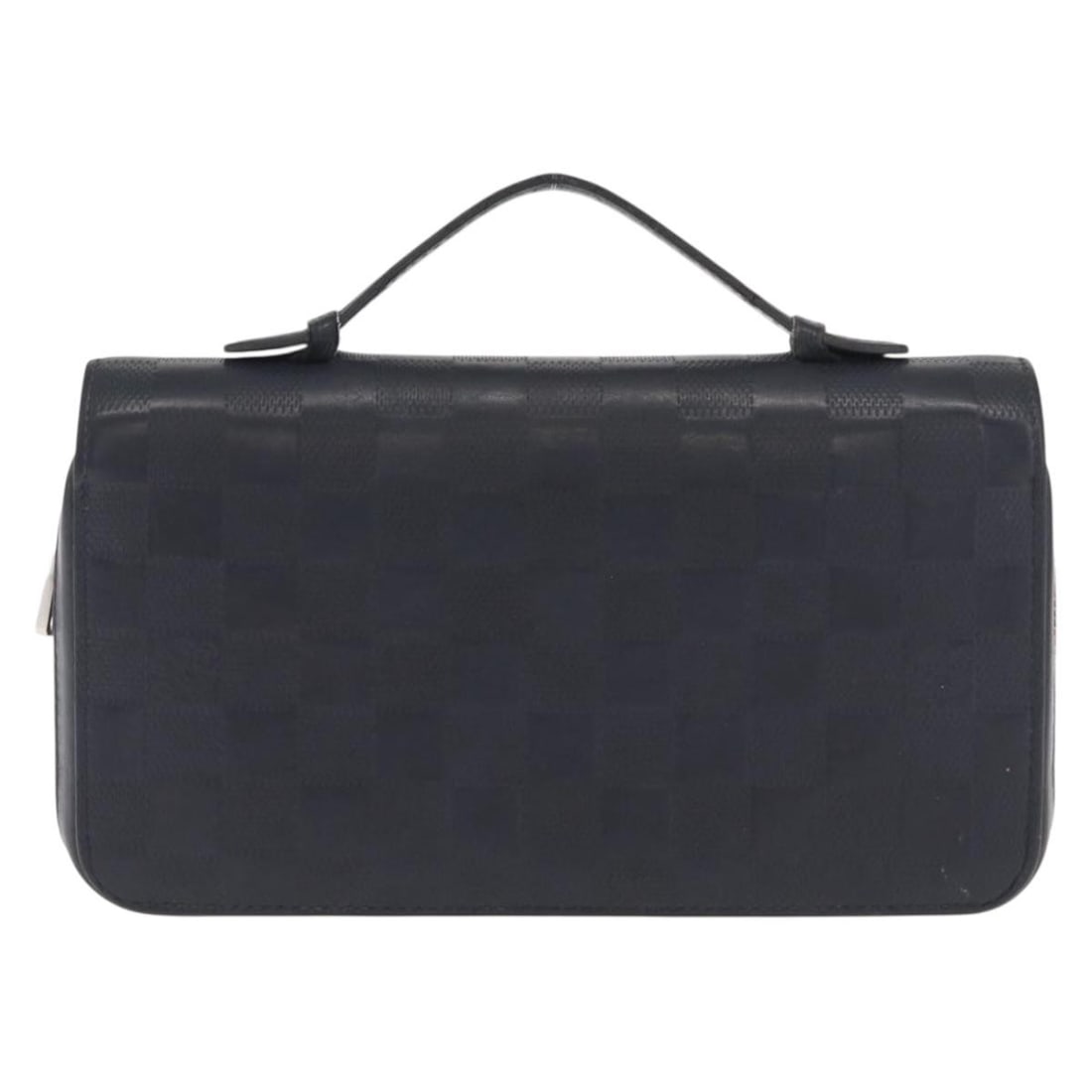 Louis Vuitton Zippy XL black leather wallet with Damier pattern: Louis Vuitton Zippy XL black leather wallet with Damier pattern The Louis Vuitton Zippy XL in Damier leather is a women's wallet crafted in black leather. It features a spacious design with multiple c