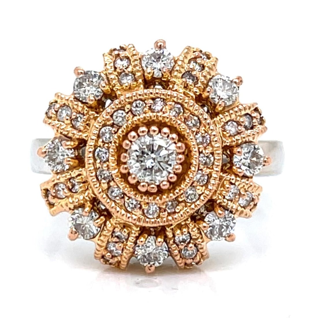 Diamond Ring in 14K Yellow Gold with 1.50 Carat Total Weight (1 of 4)