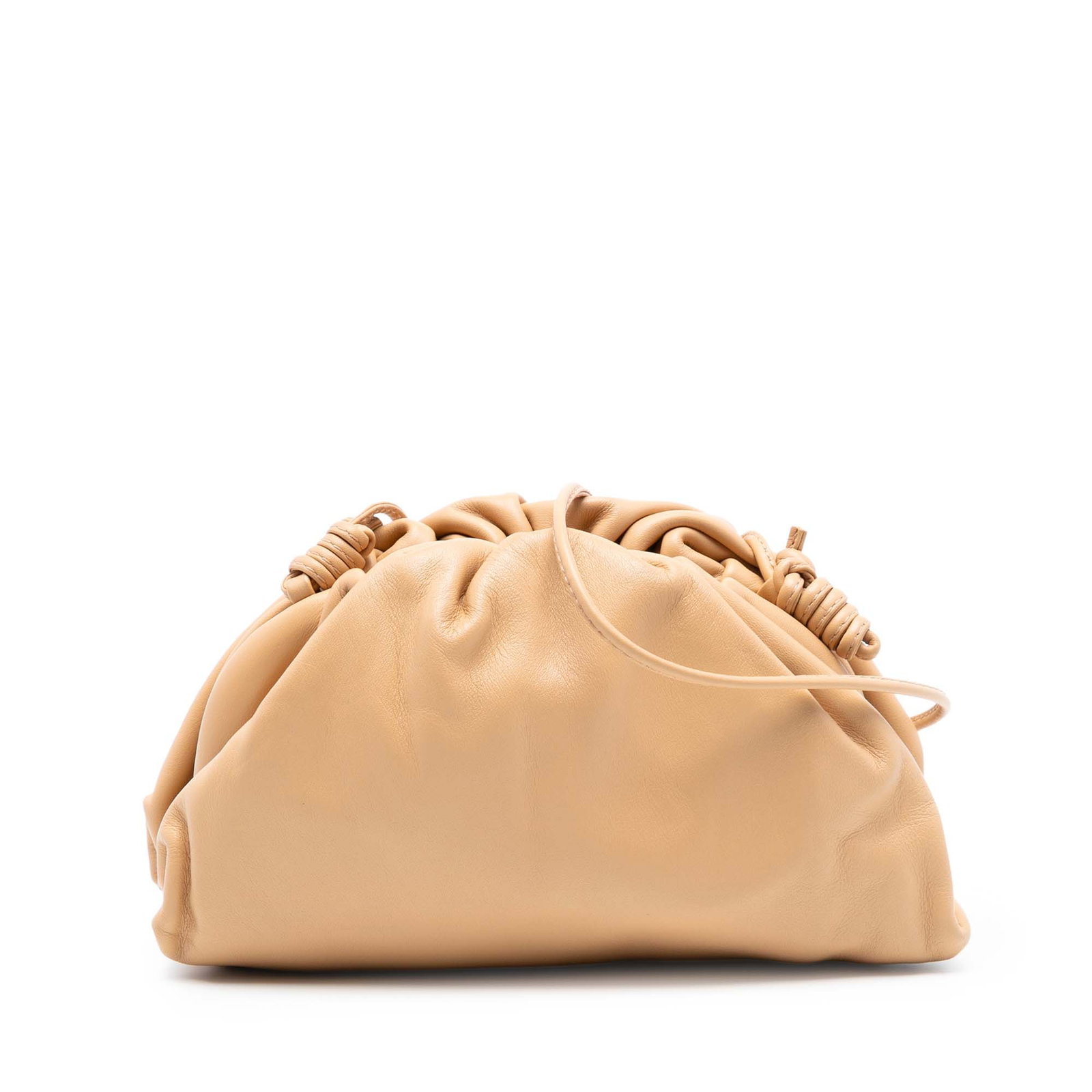 Bottega Veneta Mini Pouch Brown Leather Crossbody Bag (1 of 7)