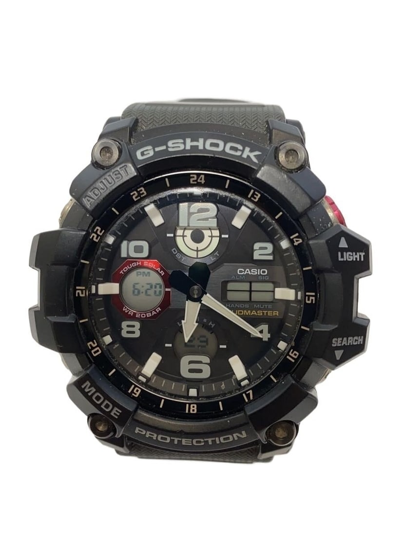 Casio GWG-100 Mudmaster Gray Men's Wristwatch Japan: Casio GWG-100 Mudmaster Gray Men's Wristwatch Japan This CASIO Master of G Series MUDMASTER Mud Resist GWG-100 men's wristwatch is designed for durability and reliability. Made in Japan, it features a