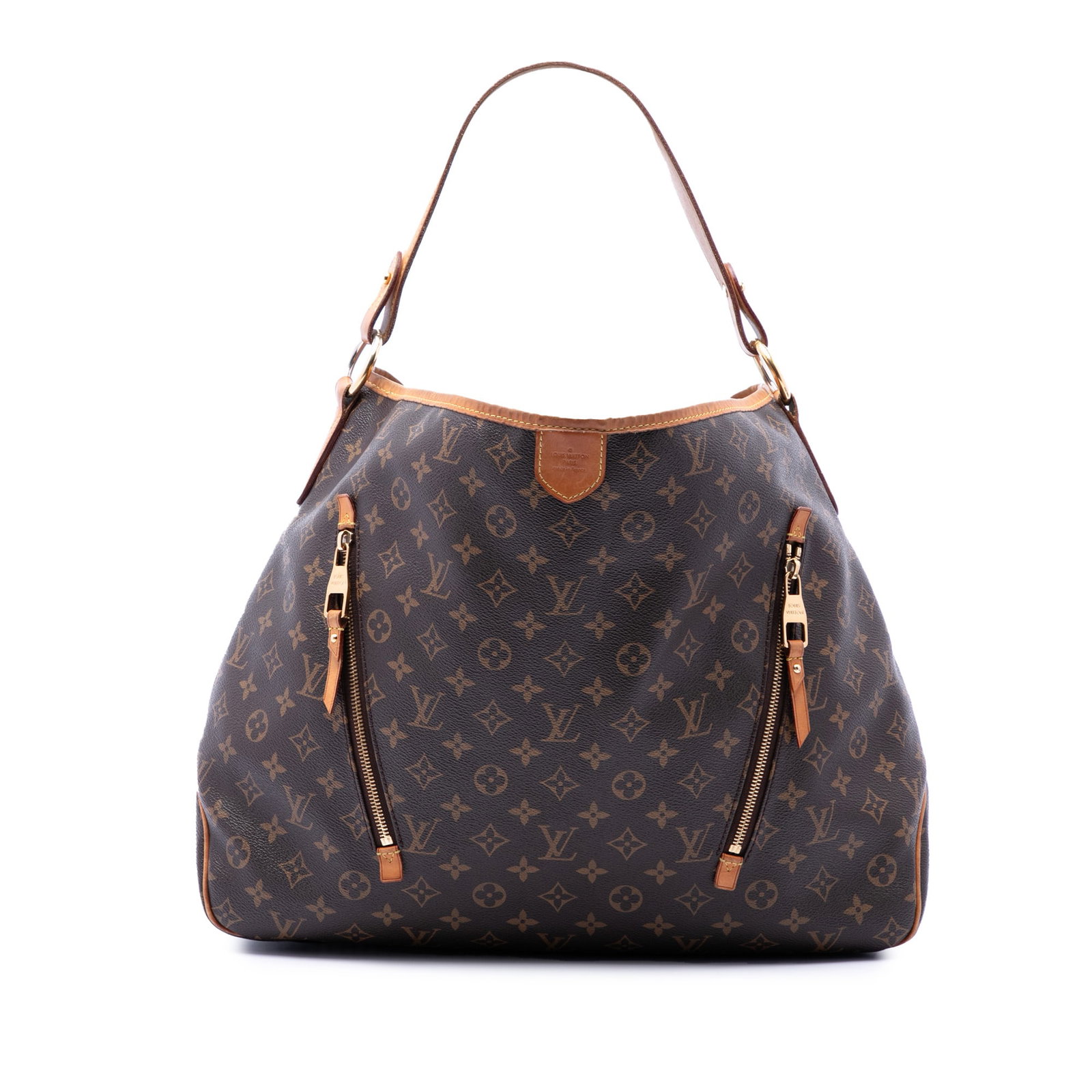 Louis Vuitton Delightful GM Monogram Canvas Tote Bag: Louis Vuitton Delightful GM Monogram Canvas Tote Bag This Louis Vuitton Monogram Delightful GM handbag features the iconic monogram canvas with vachetta leather trim and a flat vachetta leather strap.