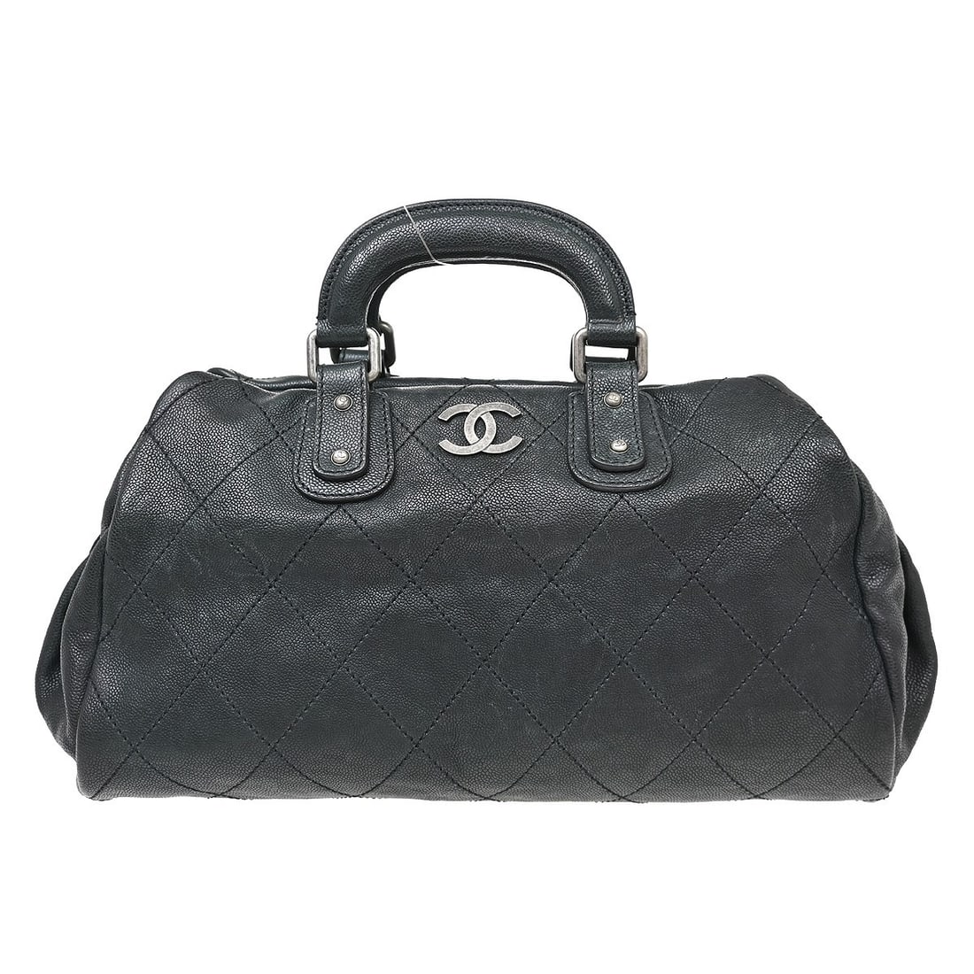 Chanel Outdoor Ligne Quilted Caviar Leather Doctor Bag (1 of 10)