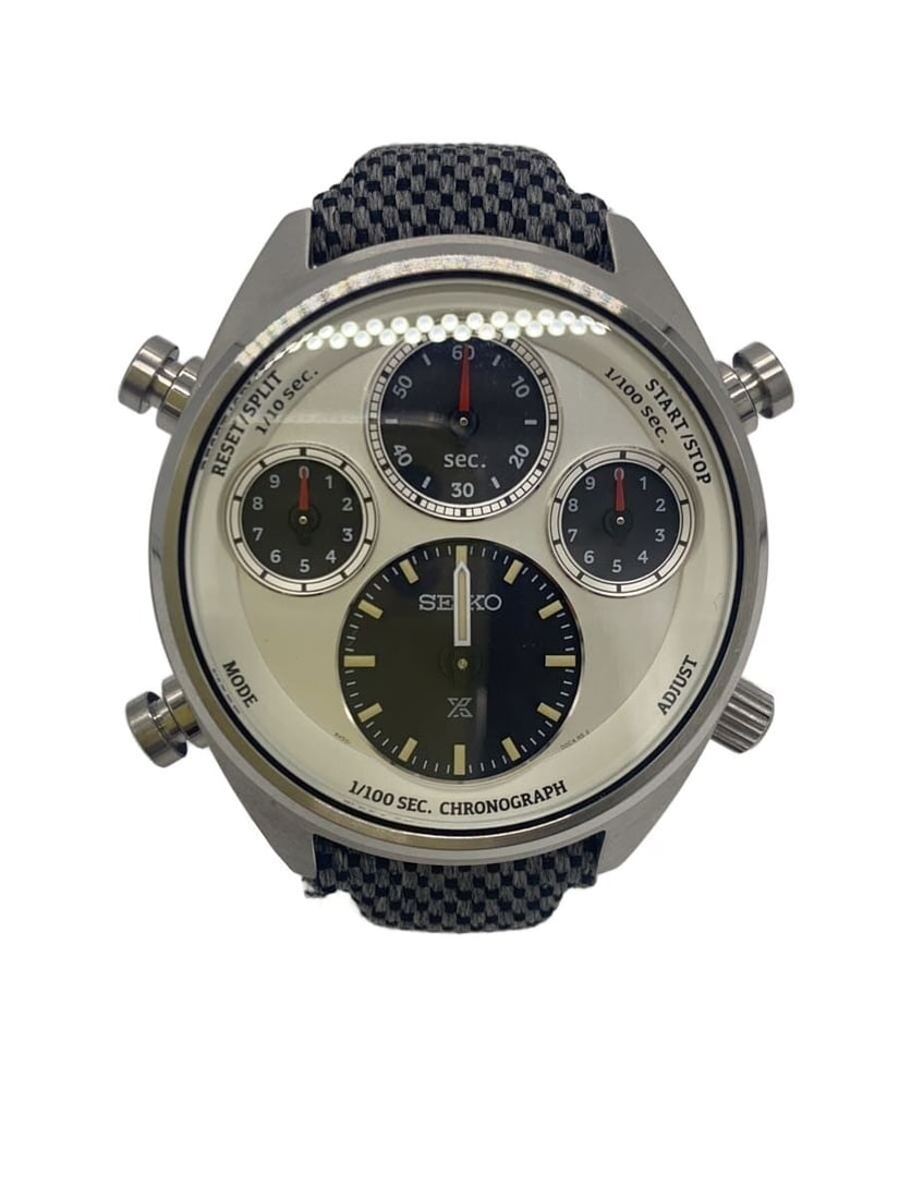 Seiko Prospex Speed Timer Men's Silver Wristwatch 8A50-00D0: Seiko Prospex Speed Timer Men's Silver Wristwatch 8A50-00D0 This SEIKO Prospex Speed Timer 8A50-00D0 is a men's wristwatch crafted in Japan. The watch features a silver-tone case and band, and is desi