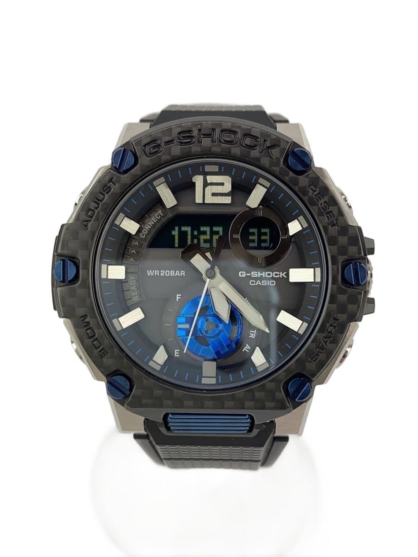 Casio G Shock GST B300XA 1AJF Solar Bluetooth Men's Wristwatch: Casio G Shock GST B300XA 1AJF Solar Bluetooth Men's Wristwatch This CASIO G-SHOCK GST-B300XA-1AJF G-STEEL is a men's wristwatch featuring solar power and Bluetooth connectivity. The watch is in slight