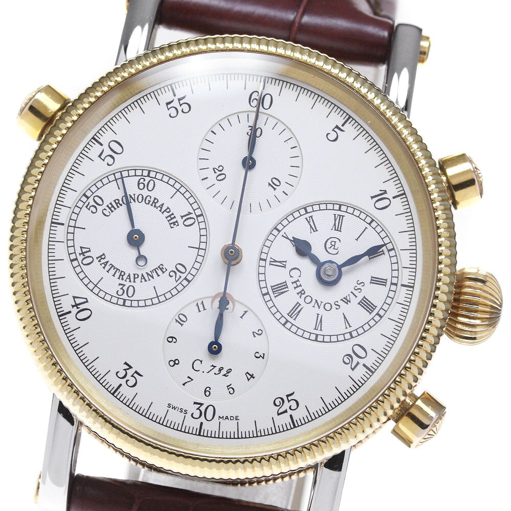 Chronoswiss Rattrapante CH7322 Men's Automatic Chronograph Watch (1 of 6)