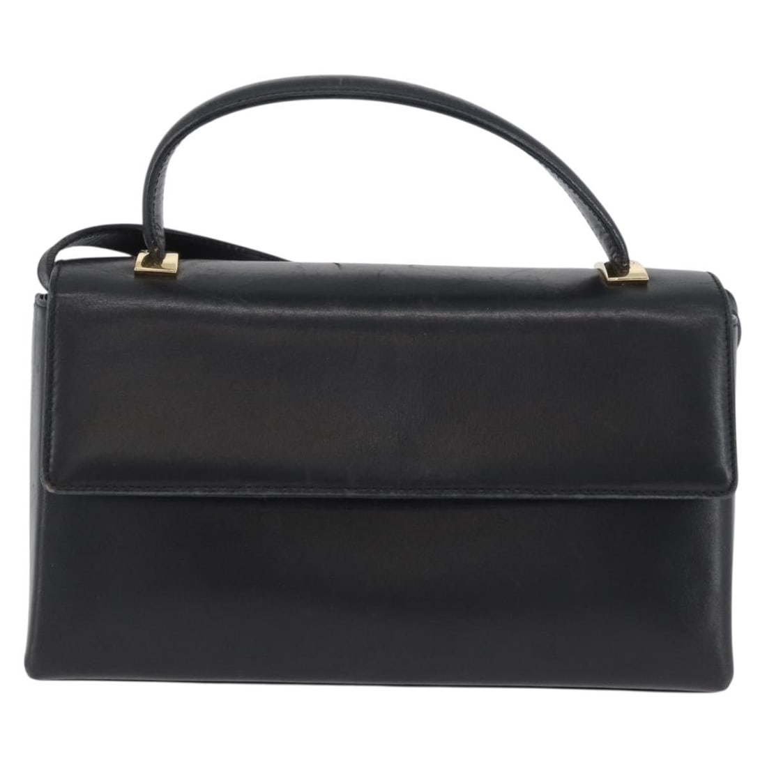 Salvatore Ferragamo Black Leather Vintage Shoulder Bag Italy: Salvatore Ferragamo Black Leather Vintage Shoulder Bag Italy This Salvatore Ferragamo vintage handbag is crafted from black leather and designed for women. Made in Italy, it features a structured silh