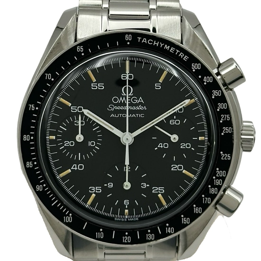 Omega Speedmaster 3510.50 Black Dial Stainless Steel Chronograph Watch (1 of 12)