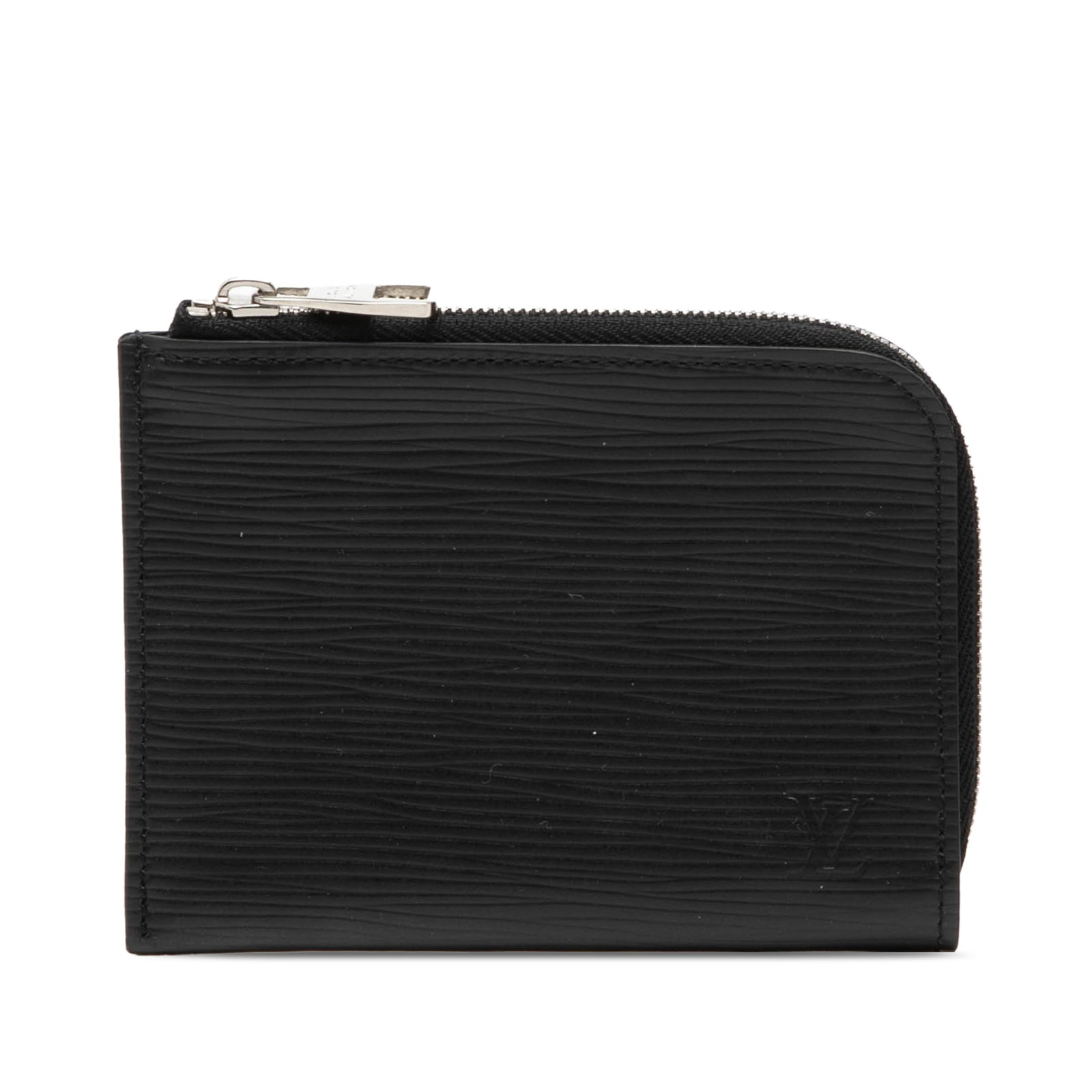 Louis Vuitton Epi Leather Zip Coin Purse Black (1 of 8)