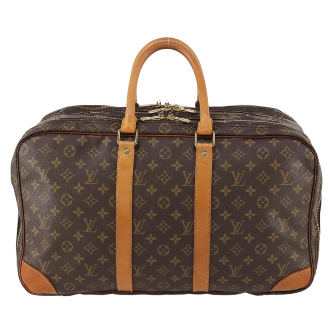 Louis Vuitton Sac Trois Poches Monogram Canvas Handbag: Louis Vuitton Sac Trois Poches Monogram Canvas Handbag This Louis Vuitton Sac Trois Poches Handbag features the iconic Monogram Canvas in brown and is designed for unisex use. The bag is crafted from 