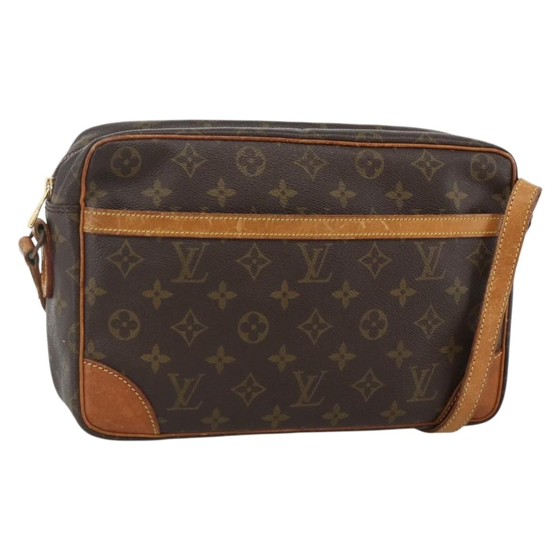 Louis Vuitton Trocadero 30 Monogram Canvas Shoulder Bag M51272 France: Louis Vuitton Trocadero 30 Monogram Canvas Shoulder Bag M51272 France This Louis Vuitton Monogram Trocadero 30 shoulder bag features the brand's iconic monogram canvas exterior and is designed for wom
