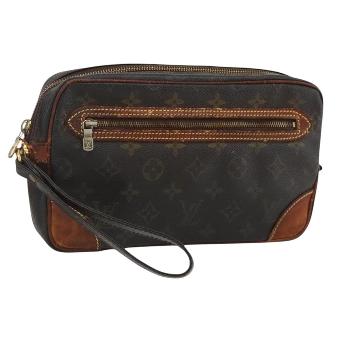 Louis Vuitton Marly Dragonne GM Monogram Canvas Women's Clutch Bag M51825: Louis Vuitton Marly Dragonne GM Monogram Canvas Women's Clutch Bag M51825 This LOUIS VUITTON Monogram Marly Dragonne GM Clutch Bag features the signature monogram canvas in a classic clutch style. Des