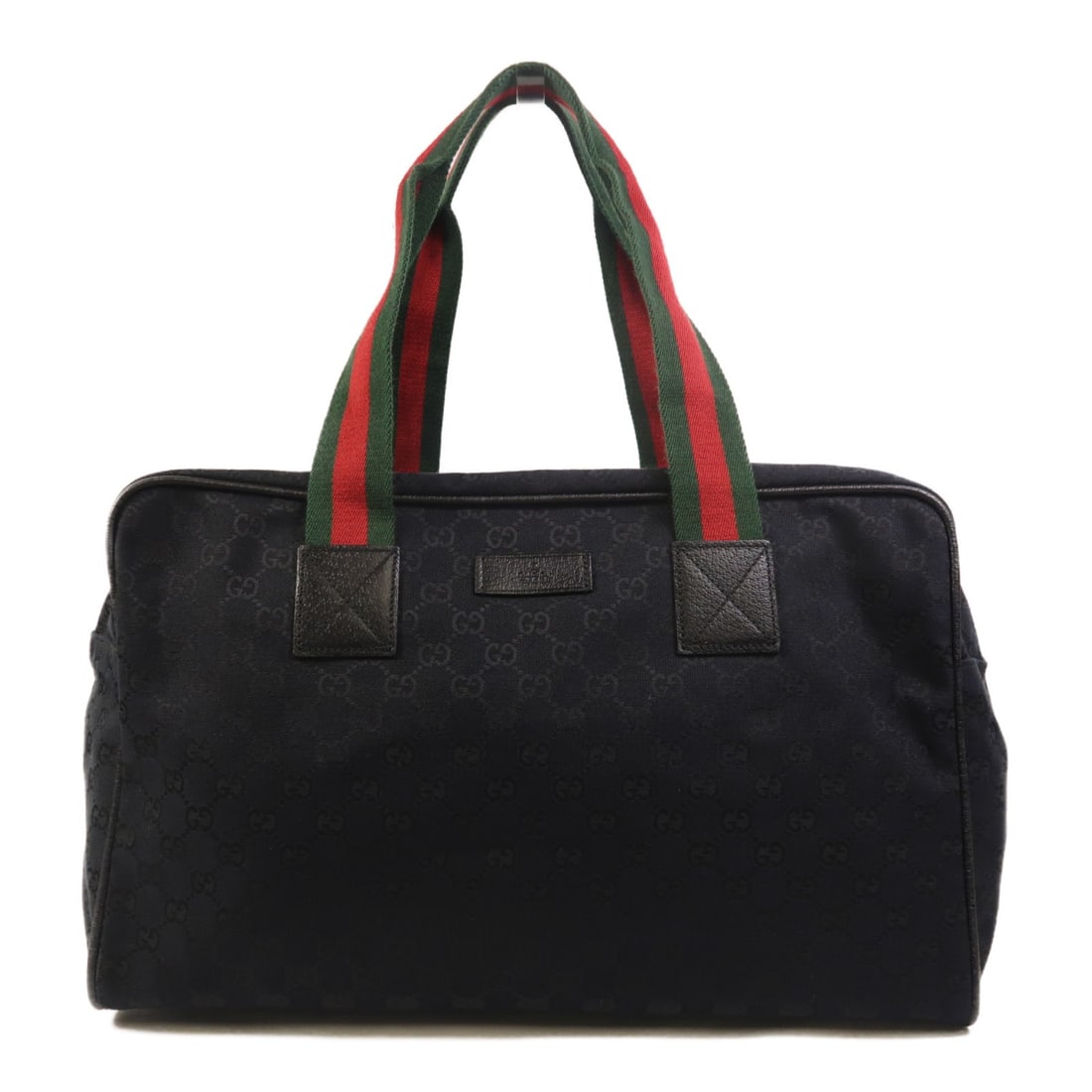 Gucci GG Canvas Black Boston Bag Italy: Gucci GG Canvas Black Boston Bag Italy This Gucci GG Boston bag features a spacious design crafted from signature GG canvas in black, offering both style and functionality. Made in Italy, the bag is d