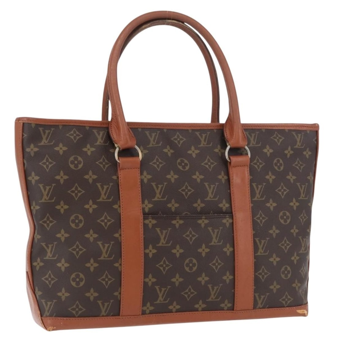 Louis Vuitton Monogram Canvas Weekend PM Handbag M42425 France: Louis Vuitton Monogram Canvas Weekend PM Handbag M42425 France This Louis Vuitton Monogram Sack Weekend PM handbag features the iconic monogram canvas exterior with a spacious interior, making it suit