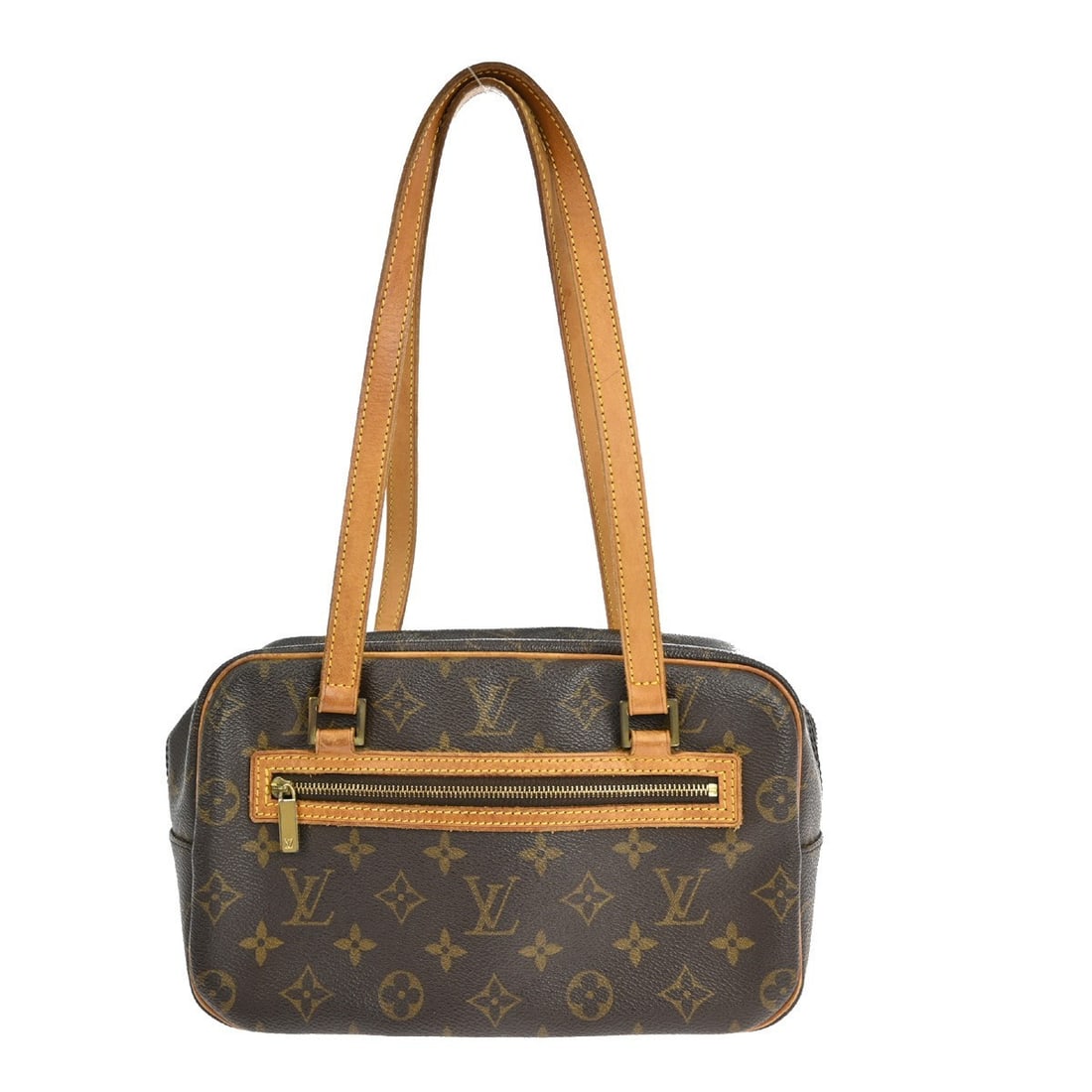 Louis Vuitton Cite MM Monogram Shoulder Bag M51182: Louis Vuitton Cite MM Monogram Shoulder Bag M51182 This Louis Vuitton Monogram Cite MM handbag features the iconic monogram canvas leather exterior with brown double handles and a zip closure. Designe
