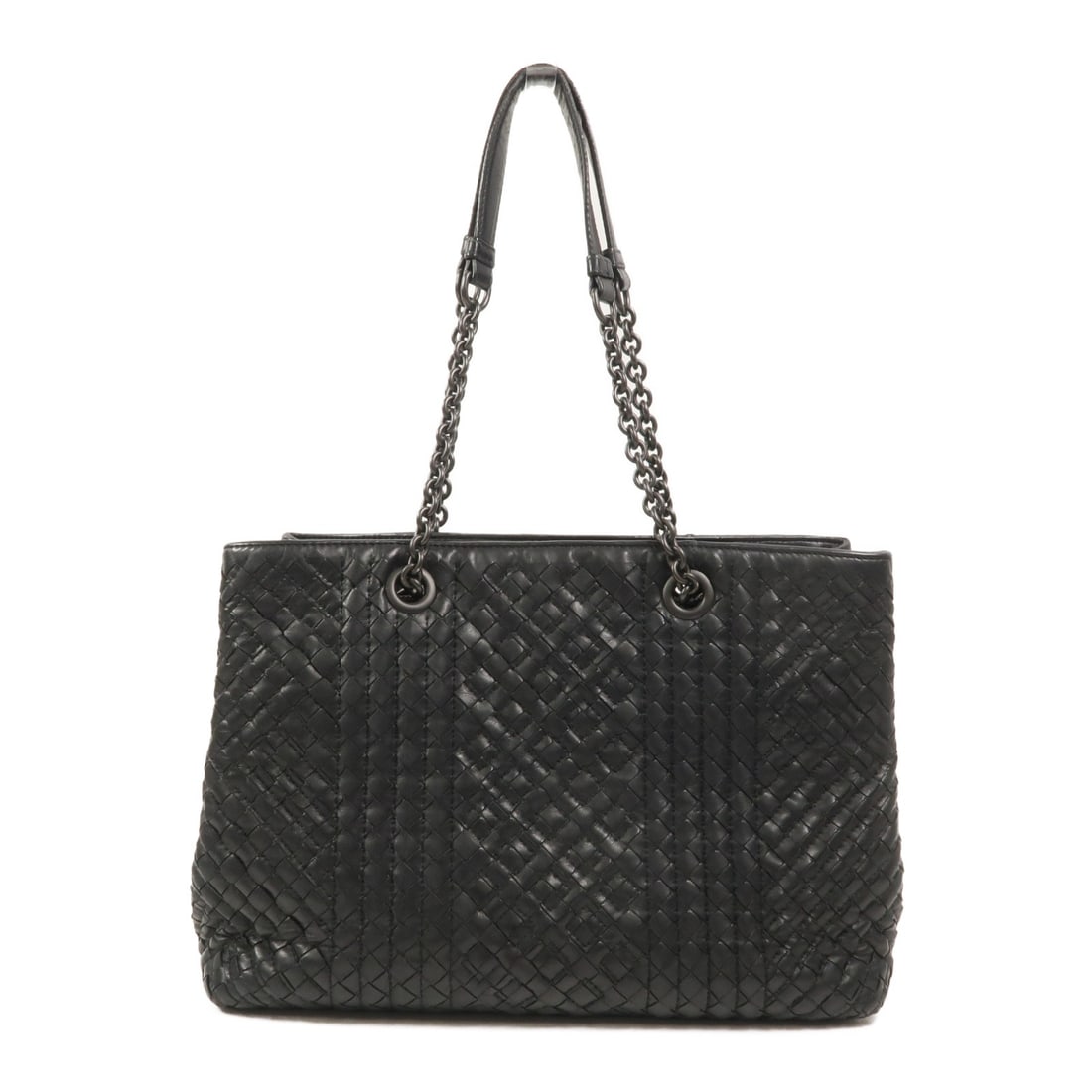 Bottega Veneta Black Calfskin Tote Shoulder Bag: Bottega Veneta Black Calfskin Tote Shoulder Bag This Bottega Veneta tote bag is crafted from black calfskin leather and features a spacious design suitable for everyday use. Made in Italy, it combines