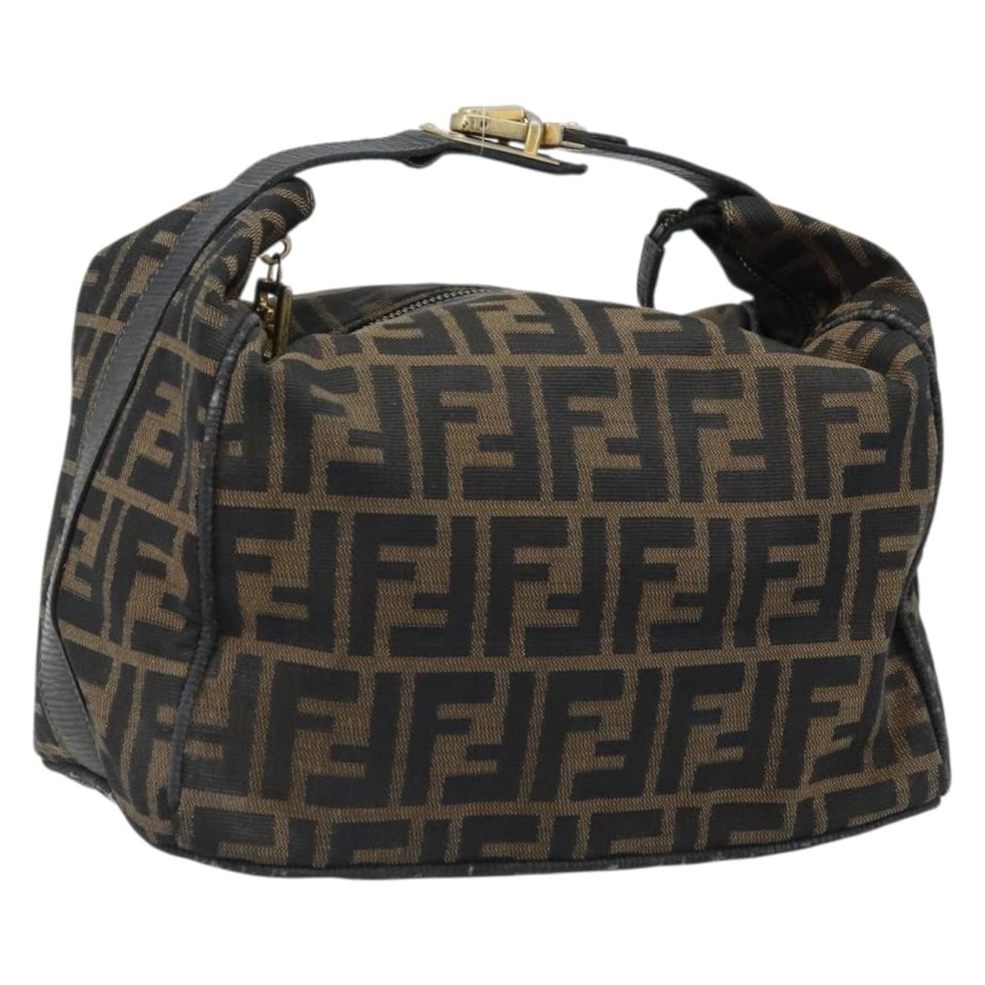 Fendi Zucca Canvas Black and Brown Women's Handbag Italy: Fendi Zucca Canvas Black and Brown Women's Handbag Italy This FENDI hand bag features the iconic Zucca canvas in black and brown. Designed for women, it offers a spacious interior and classic style. T