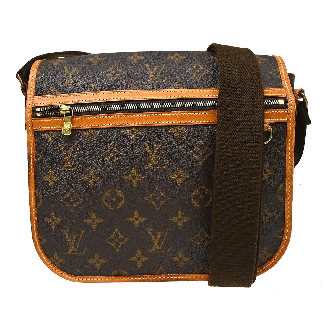 Louis Vuitton Bosphore PM monogram crossbody messenger bag M40106: Louis Vuitton Bosphore PM monogram crossbody messenger bag M40106 This Louis Vuitton Bosphore PM messenger bag features the iconic monogram canvas leather exterior and a classic flap magnetic closure.