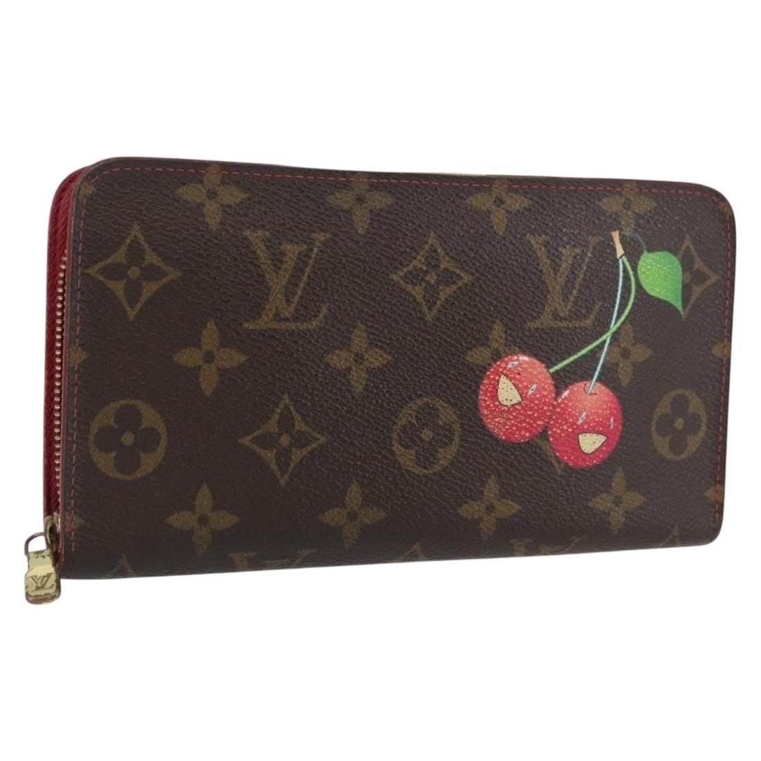 Monogram Cherry Blossom Canvas Long Wallet by Louis Vuitton M95006 (1 of 18)