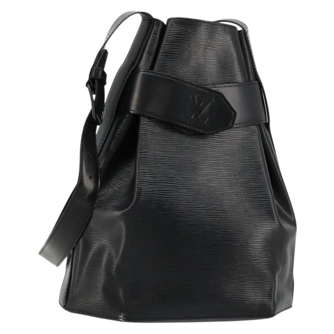 Louis Vuitton Epi Leather Sac Depaule GM Black Shoulder Bag M80155: Louis Vuitton Epi Leather Sac Depaule GM Black Shoulder Bag M80155 This Louis Vuitton Epi Sac Depaule GM shoulder bag features durable black Epi leather and a spacious silhouette. Designed for women, 