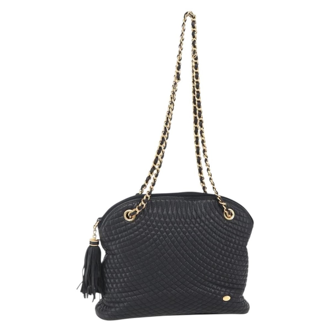 BALLY Black Leather Shoulder Bag Made in Italy: BALLY Black Leather Shoulder Bag Made in Italy This authentic BALLY shoulder bag is crafted from sleek black leather, showcasing Italian craftsmanship. Designed for both style and function, it feature