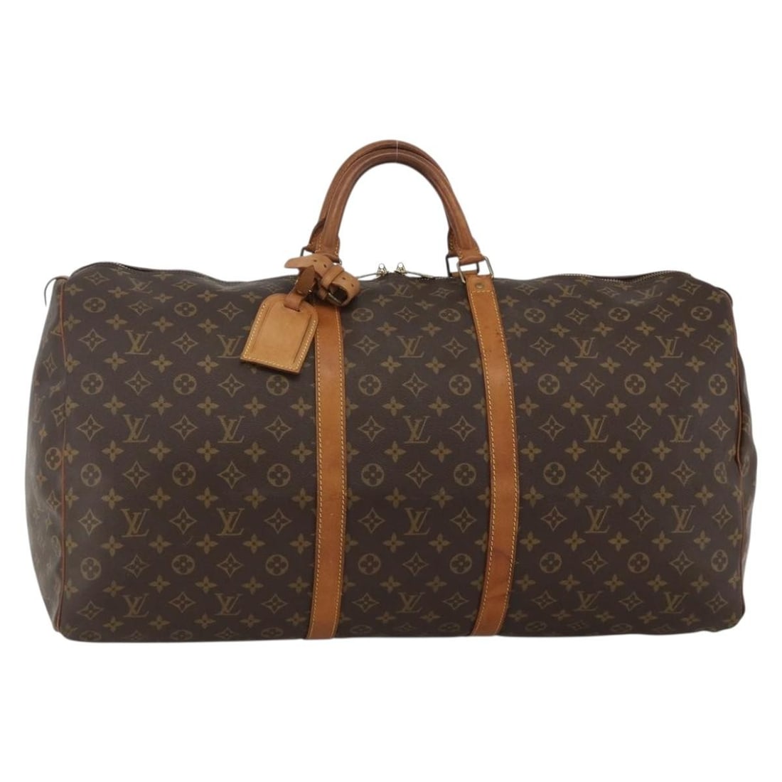 Louis Vuitton Keepall 60 Monogram Canvas Boston Travel Bag M41422: Louis Vuitton Keepall 60 Monogram Canvas Boston Travel Bag M41422 This is a Louis Vuitton Monogram Keepall 60 Boston Bag, model M41422. Crafted from the brand's signature Monogram Canvas, this spaciou