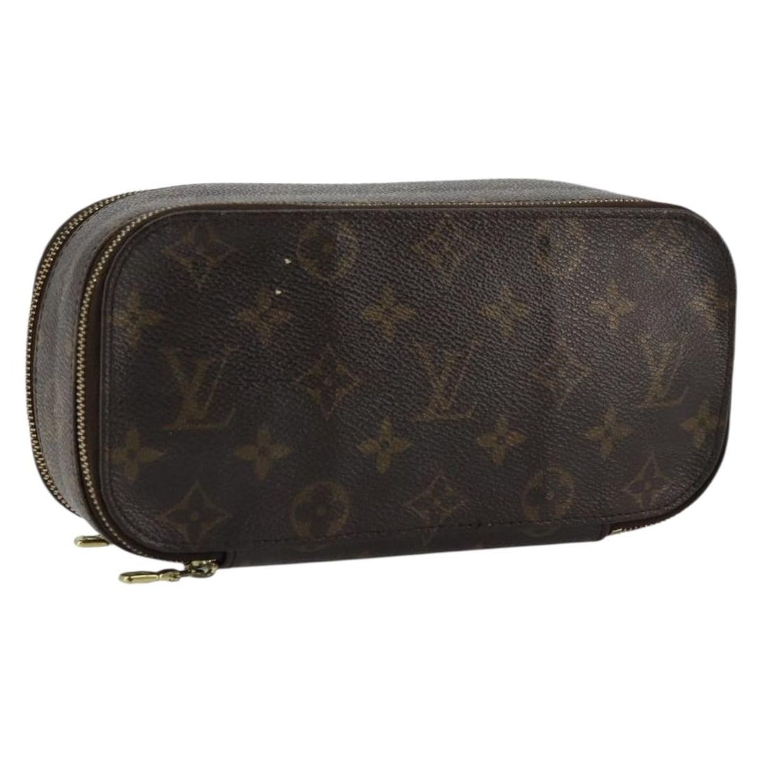 Louis Vuitton Monogram Canvas Trousse Brush PM Cosmetic Pouch M47510: Louis Vuitton Monogram Canvas Trousse Brush PM Cosmetic Pouch M47510 This Louis Vuitton Monogram Trousse Brush PM Cosmetic Pouch is crafted from signature Monogram Canvas and was made in France. The p