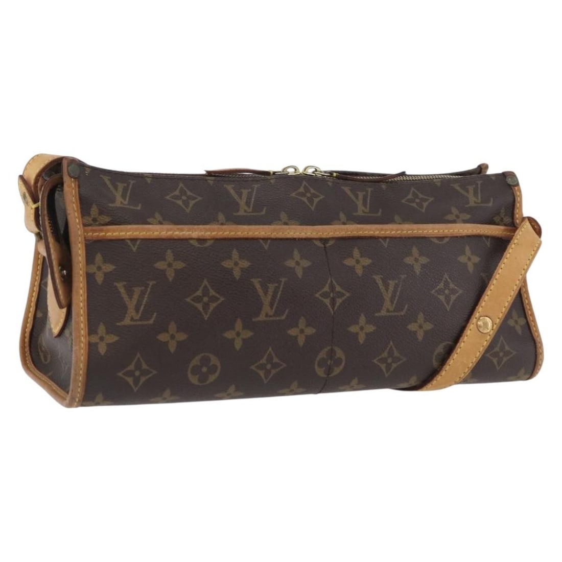 Louis Vuitton Popincourt Long Monogram Canvas Shoulder Bag M40008 France: Louis Vuitton Popincourt Long Monogram Canvas Shoulder Bag M40008 France This Louis Vuitton Monogram Popincourt Long Shoulder Bag, model M40008, is crafted from signature monogram canvas and designed 