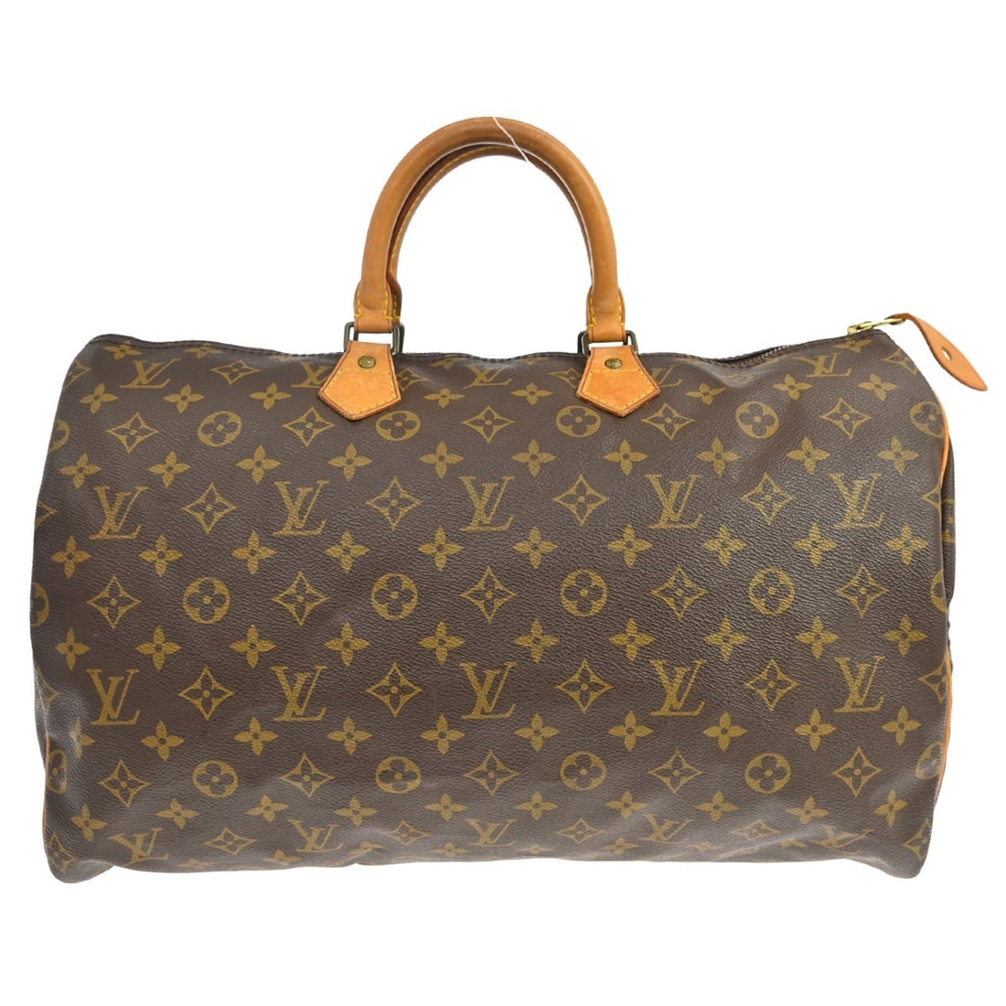 Louis Vuitton Speedy Monogram Canvas Brown Handbag 40cm x 26cm x 19cm: Louis Vuitton Speedy Monogram Canvas Brown Handbag 40cm x 26cm x 19cm This Louis Vuitton Speedy Handbag features the iconic monogram canvas in brown, designed for women. Crafted in France, this vintag