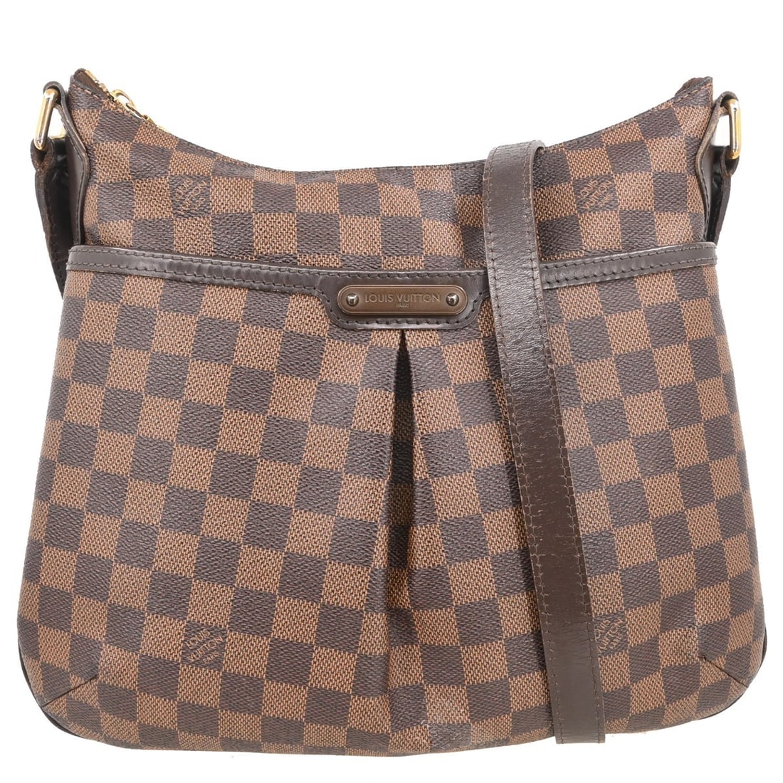 Louis Vuitton Bloomsbury PM Damier crossbody bag: Louis Vuitton Bloomsbury PM Damier crossbody bag This Louis Vuitton Bloomsbury PM crossbody bag features the iconic Damier canvas leather in a brown check pattern. Designed for casual occasions, it in