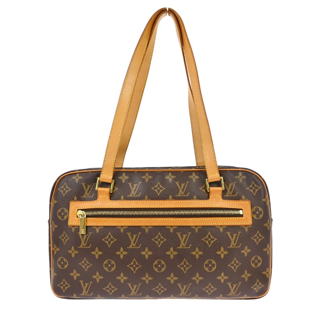 Louis Vuitton Cite GM Monogram Canvas Shoulder Bag: Louis Vuitton Cite GM Monogram Canvas Shoulder Bag This Louis Vuitton Monogram Cite GM Handbag features the classic monogram canvas leather exterior in brown, accented by the signature Louis Vuitton l