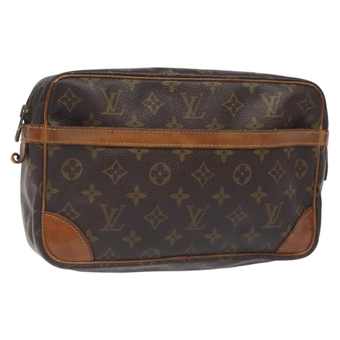 LOUIS VUITTON Monogram Compiegne 28 Clutch Bag M51845 Auth: LOUIS VUITTON Monogram Compiegne 28 Clutch Bag M51845 Auth This Louis Vuitton Monogram Compiegne 28 Clutch Bag (Model: M51845) is crafted from iconic Monogram Canvas, showcasing the timeless elegance 