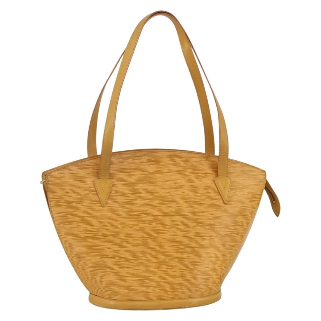 Louis Vuitton Epi Leather Saint Jacques Yellow Shoulder Bag M52269: Louis Vuitton Epi Leather Saint Jacques Yellow Shoulder Bag M52269 This Louis Vuitton Epi Saint Jacques Shopping Bag is crafted from durable yellow Epi leather and features a classic shoulder bag desi