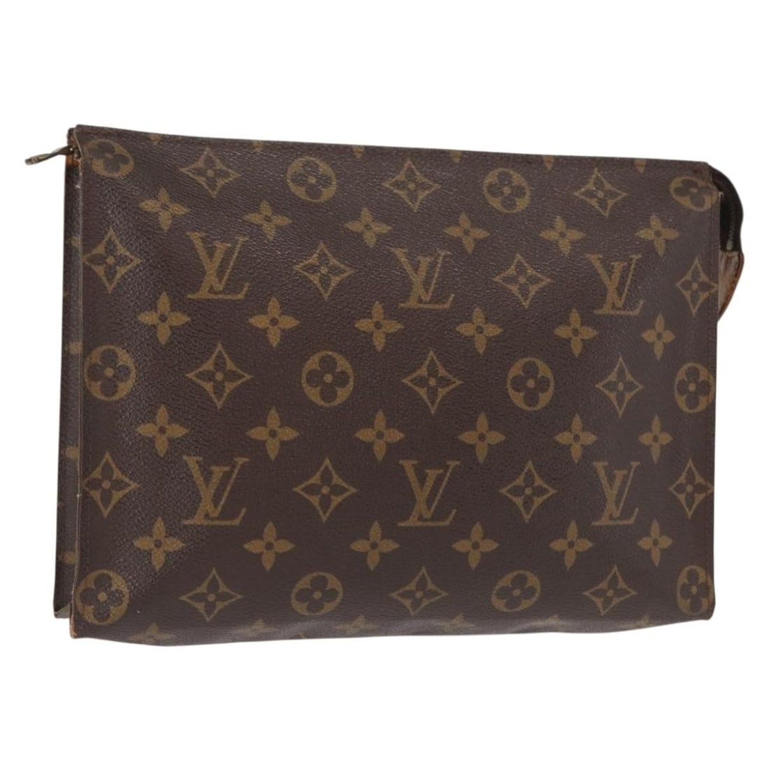 LOUIS VUITTON Monogram Poche Toilette 26 Pouch M47542 France: LOUIS VUITTON Monogram Poche Toilette 26 Pouch M47542 France Introducing the LOUIS VUITTON Monogram Poche Toilette 26 Pouch, a stylish and functional accessory crafted from durable Monogram Canvas. Th