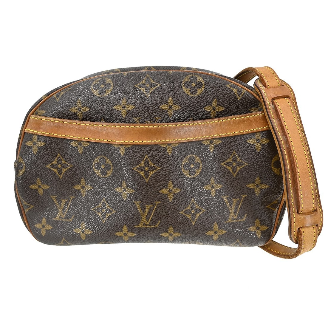 Louis Vuitton Blois Monogram Canvas Crossbody Bag M51221: Louis Vuitton Blois Monogram Canvas Crossbody Bag M51221 This vintage Louis Vuitton Monogram Blois crossbody bag features the iconic monogram canvas leather exterior with logo accents. The bag is desi