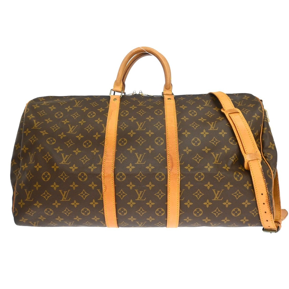 Louis Vuitton Monogram Keepall Bandouliere 55 Duffle Bag (1 of 18)
