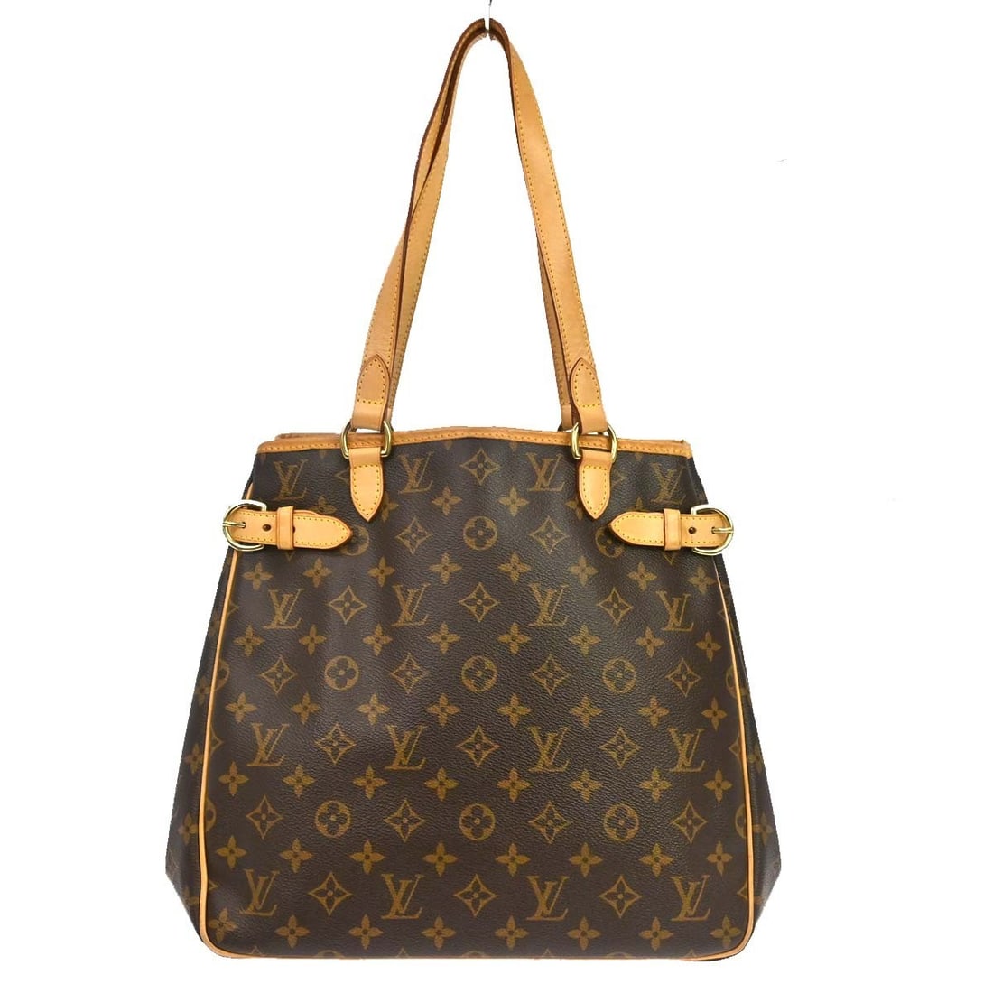 Louis Vuitton Batignolles Vertical Monogram Canvas Tote Bag: Louis Vuitton Batignolles Vertical Monogram Canvas Tote Bag This Louis Vuitton Batignolles Vertical Hand Tote Bag features the iconic Monogram canvas leather exterior, complemented by beige double han