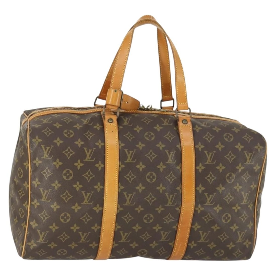 Louis Vuitton Sac Souple 45 Monogram Canvas Boston Travel Bag M41624: Louis Vuitton Sac Souple 45 Monogram Canvas Boston Travel Bag M41624 This Louis Vuitton Monogram Sac Souple 45 Boston Bag features the iconic monogram canvas and is designed for women. The bag offers 
