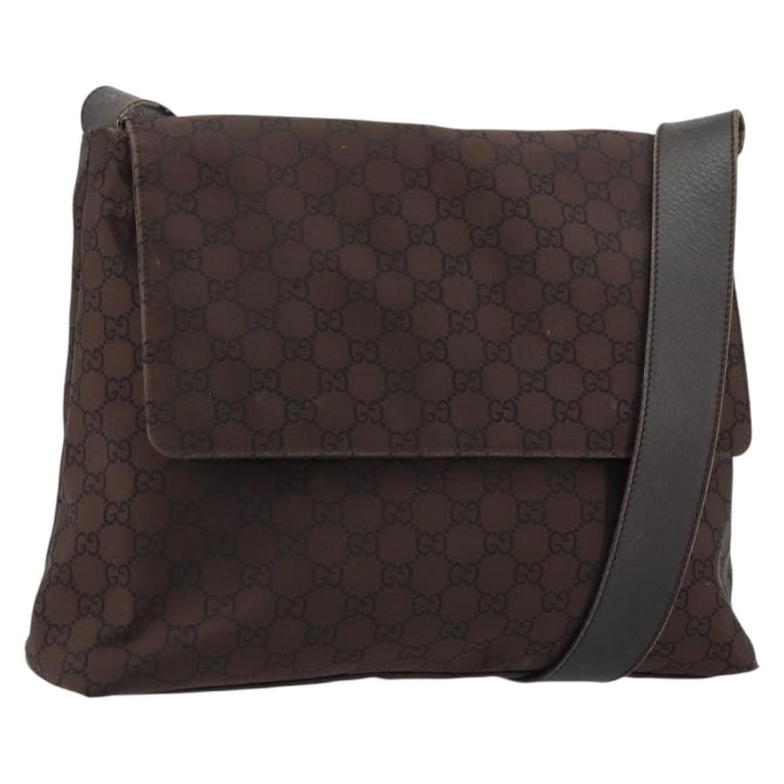 Gucci 272351 Brown Gold GG Canvas Nylon Shoulder Bag: Gucci 272351 Brown Gold GG Canvas Nylon Shoulder Bag This Gucci GG Canvas shoulder bag features a brown and gold color scheme and is crafted from durable nylon and GG canvas materials. Designed for wo
