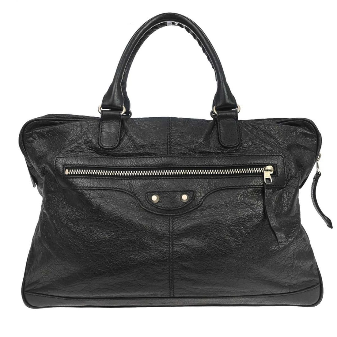 Balenciaga black lambskin document case handbag (1 of 18)