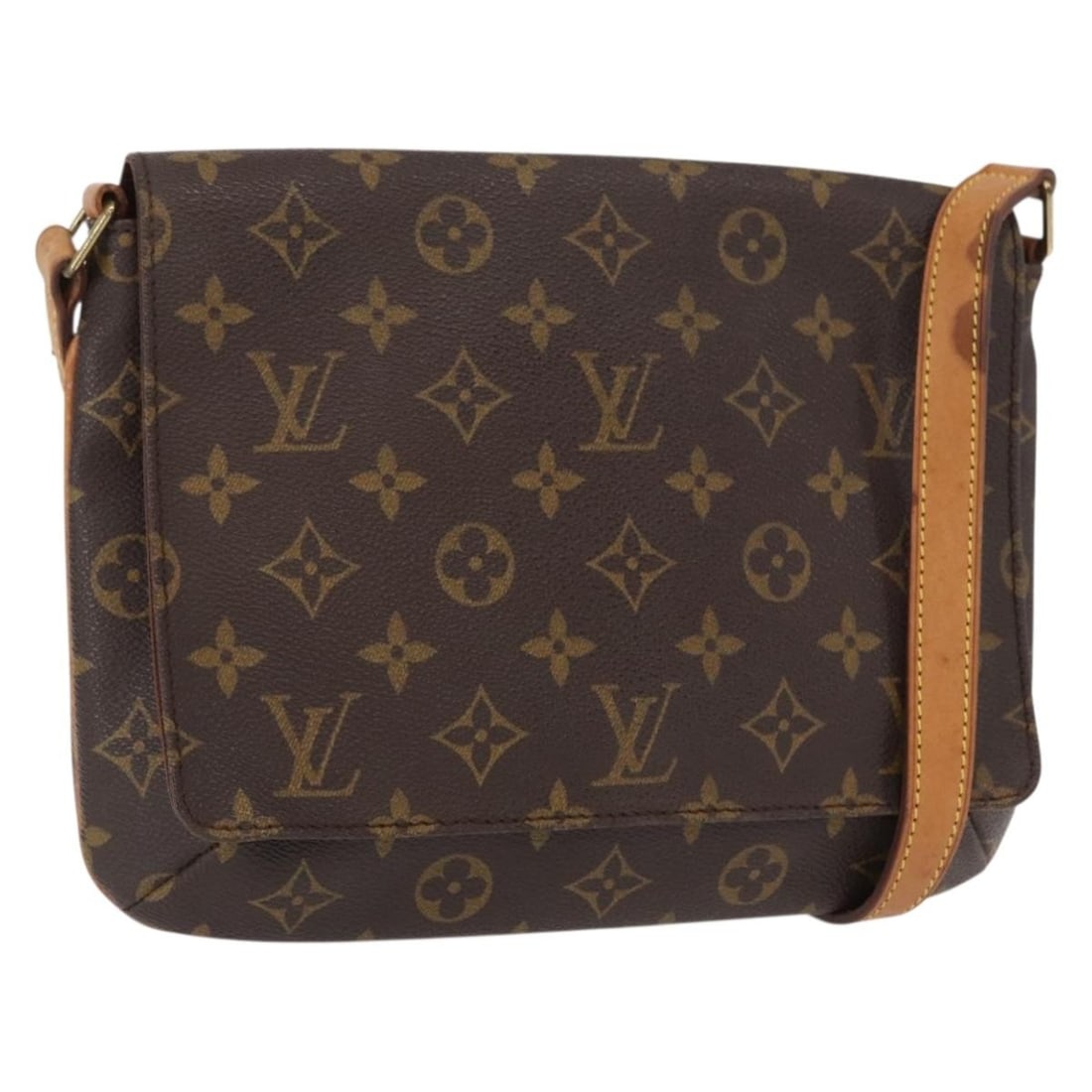Louis Vuitton Musette Tango Monogram Canvas Shoulder Bag M51257: Louis Vuitton Musette Tango Monogram Canvas Shoulder Bag M51257 This Louis Vuitton Monogram Musette Tango Short Strap Shoulder Bag features the iconic monogram canvas with a brown monogram exterior an