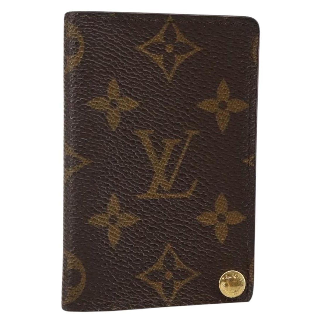 LOUIS VUITTON Monogram Card Case M60937 Auth Made in France: LOUIS VUITTON Monogram Card Case M60937 Auth Made in France This authentic Louis Vuitton Monogram Porto Cartes Credit Pression card case is a stylish and functional accessory. Crafted in France from d