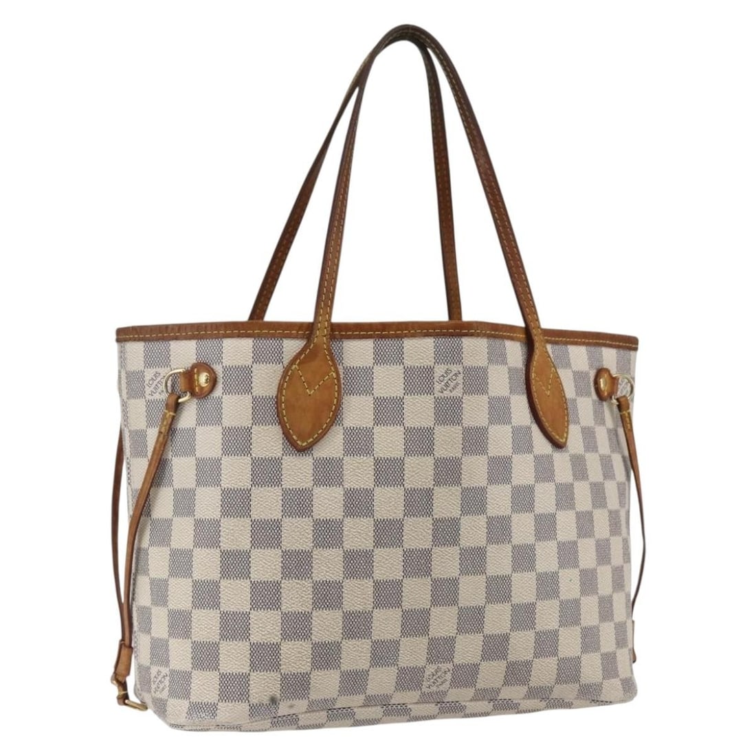 Louis Vuitton Damier Azur Neverfull PM N41362 Tote Bag: Louis Vuitton Damier Azur Neverfull PM N41362 Tote Bag This Louis Vuitton Neverfull PM Tote Bag features the signature Damier Azur canvas, offering a classic and recognizable look. Designed for women,