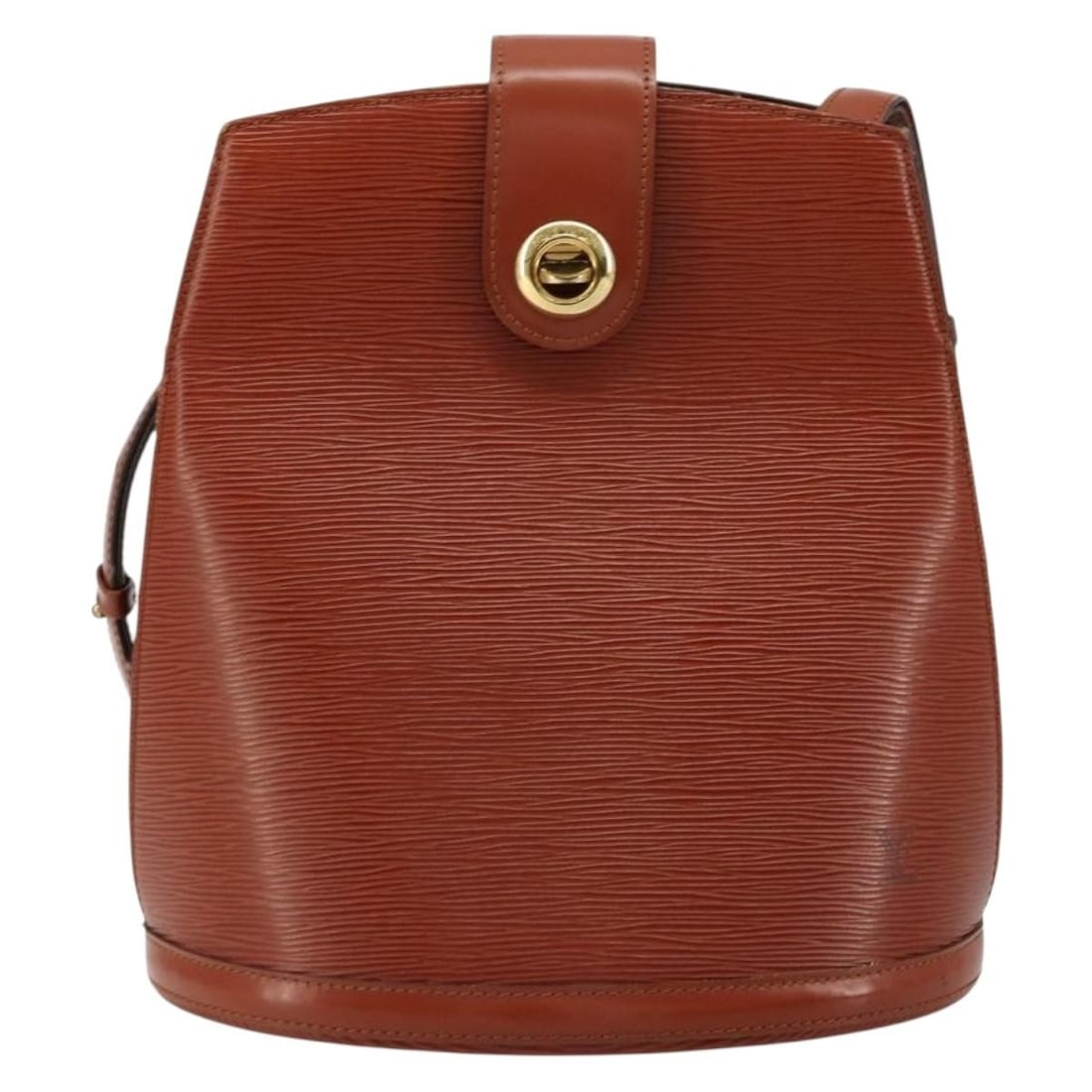 Louis Vuitton Cluny Epi leather shoulder bag: Louis Vuitton Cluny Epi leather shoulder bag This Louis Vuitton Cluny Shoulder Bag is crafted from brown Epi leather and designed for women. The bag features a structured silhouette with a shoulder st