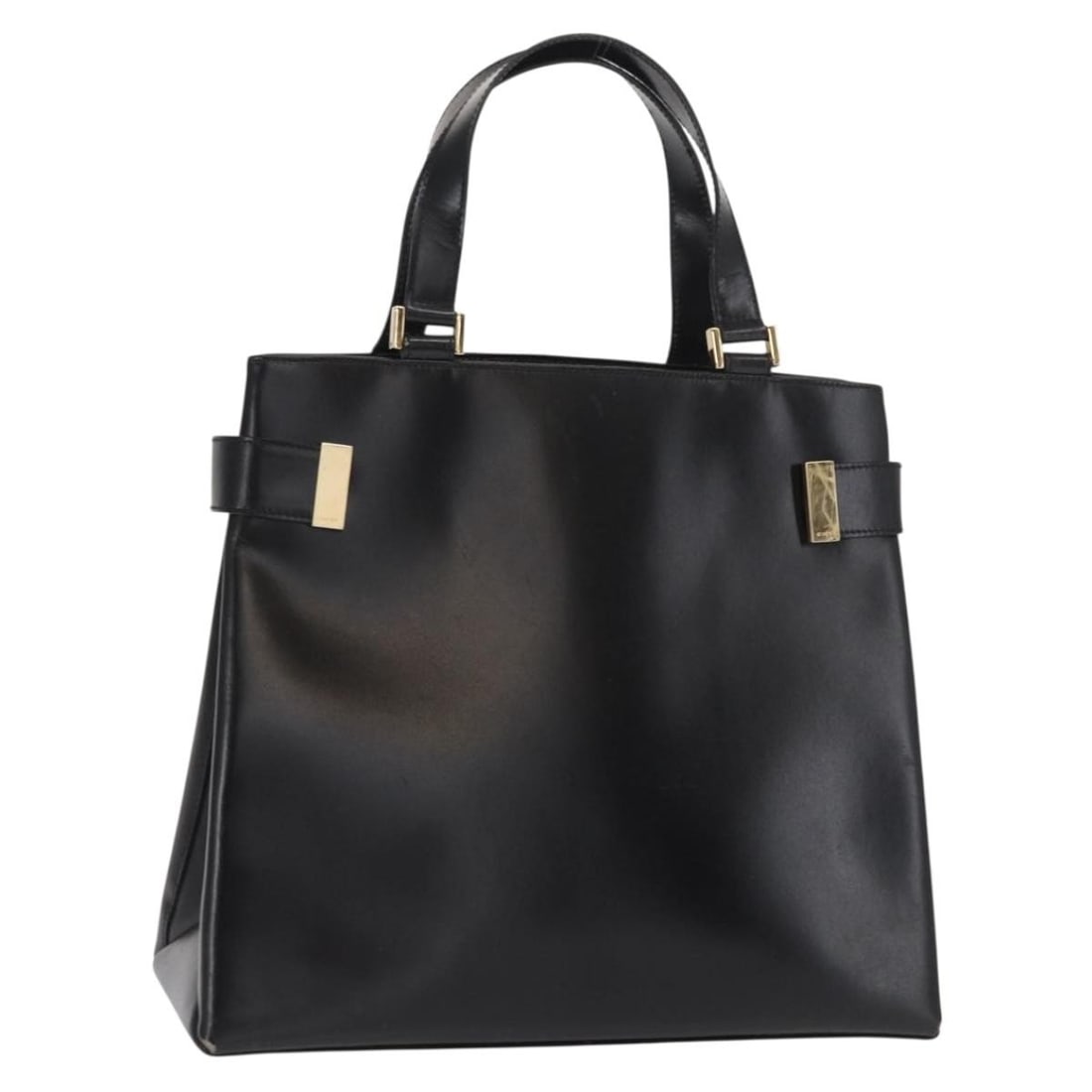 Gucci black gold leather handbag Italy: Gucci black gold leather handbag Italy This Gucci handbag is crafted from black and gold leather and made in Italy. The bag features a structured silhouette with a single handle and gold-tone accents.