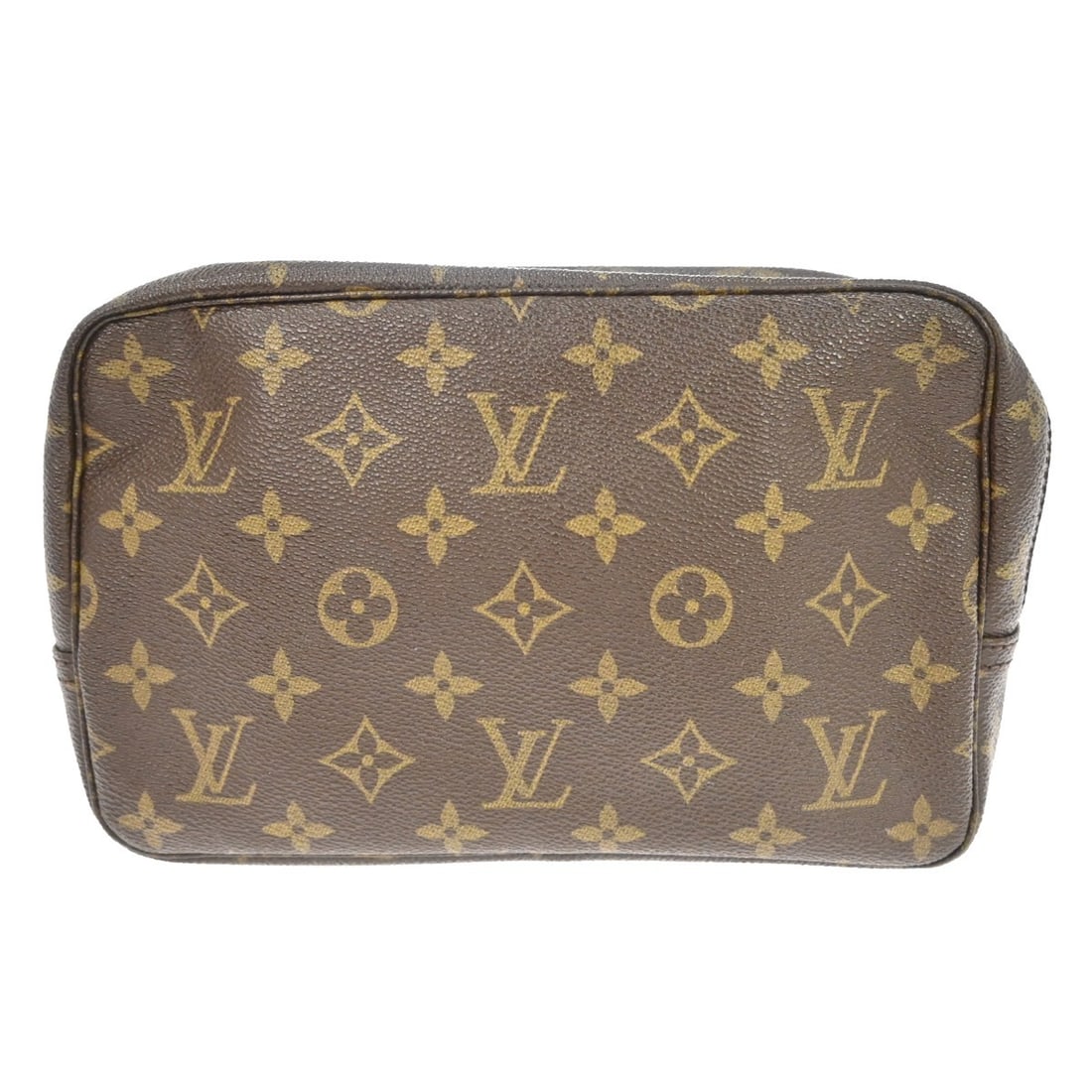 Louis Vuitton Monogram Cosmetic Pouch Trousse Toilette 23 M47524: Louis Vuitton Monogram Cosmetic Pouch Trousse Toilette 23 M47524 This vintage Louis Vuitton Trousse Toilette 23 cosmetic pouch features the classic monogram canvas exterior with a zip closure and logo