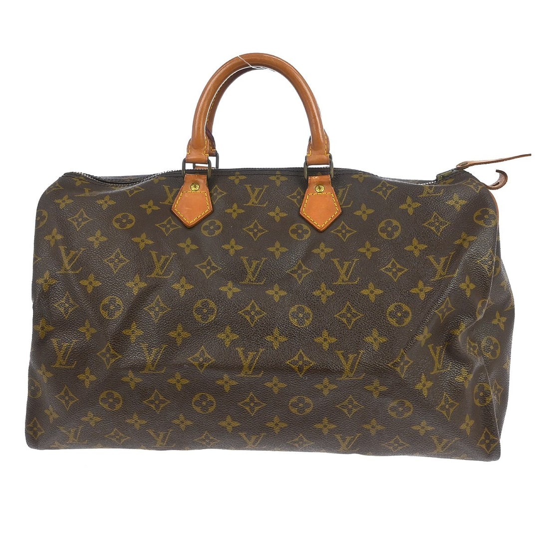 Louis Vuitton Speedy Brown Canvas Handbag (1 of 15)